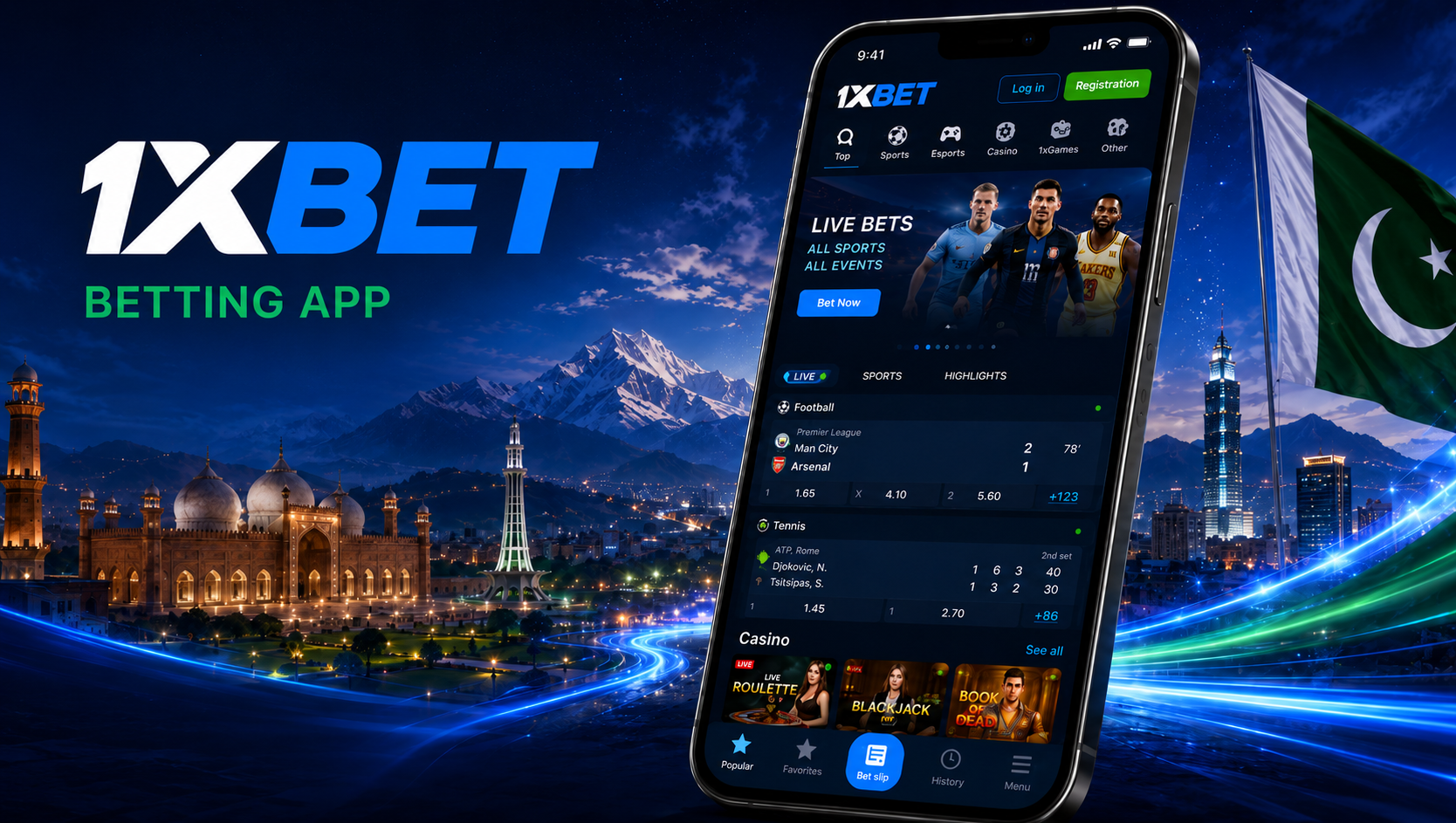 1xBet App Pakistan